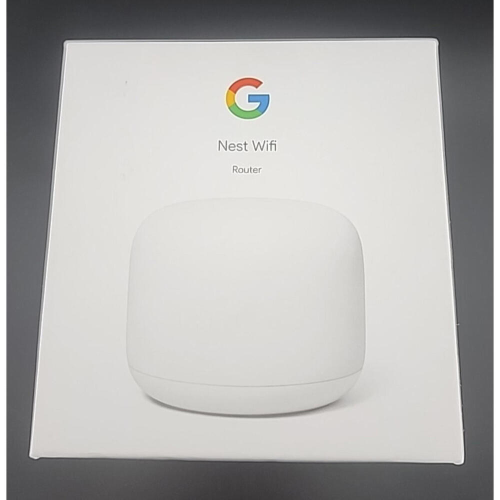 Google Nest Wi-Fi Router, Model H2D, White - Picture 3 of 6